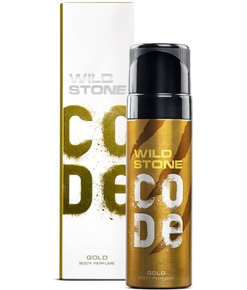 Wild Stone CODE Gold Body Perfume for Men, 150ml Eau De Parfum (EDP) For Men 1 ( Pack of 1 )