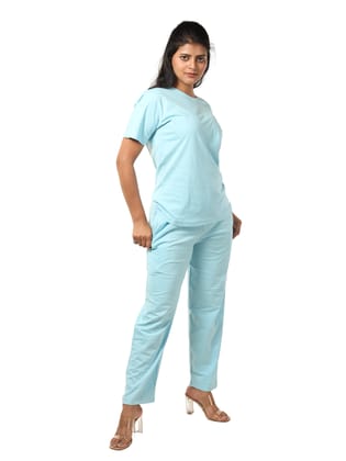 168CSS 4Cats Free Size Stylish Pajama Pants - Aqua