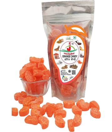 Jai Jinendra ORANGE CANDY Candy Drops 200 gm