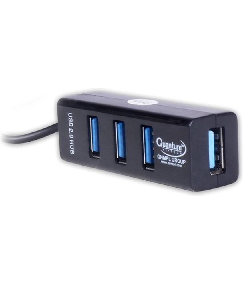 Quantum QHM6660 4 Port Hi-Speed USB Hub with Power Switch