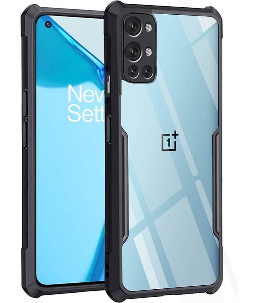 Spectacular Ace - Plain Cases Compatible For Silicon OnePlus 9R ( Pack of 1 )