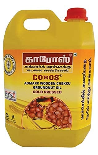 Coros (Wooden Chekku-Cold Pressed) Sesame Oil 5 Ltr