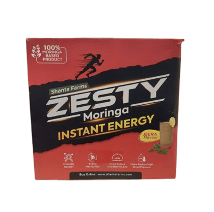 Zesty Moringa Instant Energy (Jeera Flavour) - 400 gm