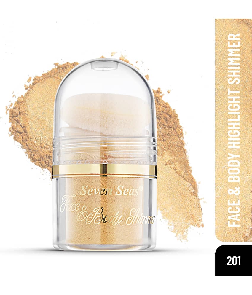 Seven Seas face & Body Shimmer Highlighter | Highlighter for Face and Body
