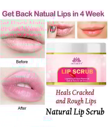 Intimify Lip Scrub, Lip Care, Lip Balm, beetroot lip serum Lip Plumper Balm pink