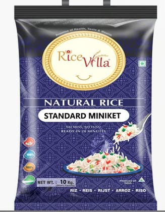 Rice Villa | Standard Minilket | Rice | 10 kg | Miniket Rice Rice Villa | Standard Minilket | Rice | 10 kg | Miniket Rice
