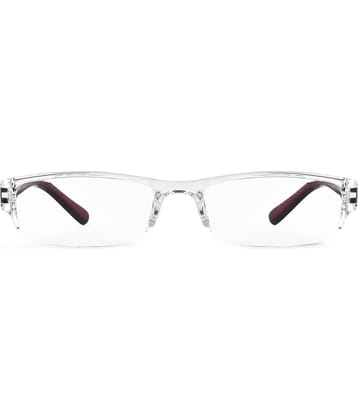 Hexxa Rectangle Half Rim Reading Glasses