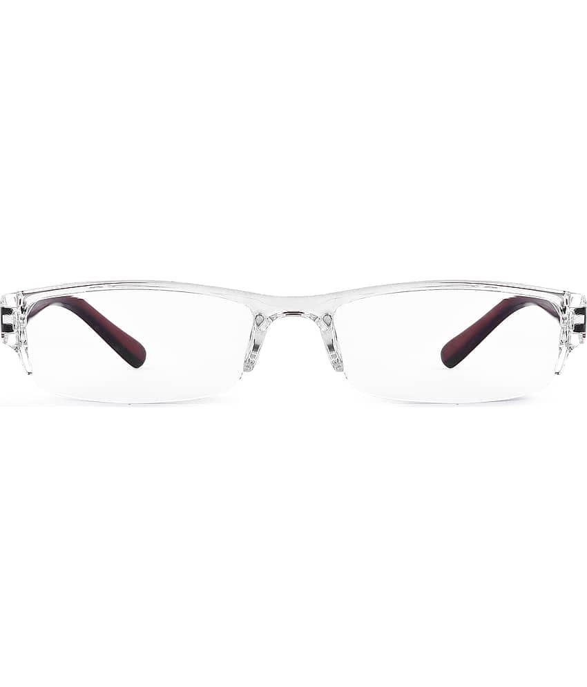 Hexxa Rectangle Half Rim Reading Glasses