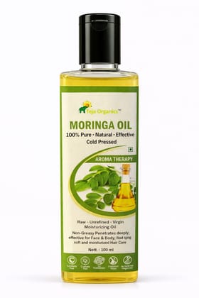 Moringa Oil | Cold-pressed Unrefined | Can be used for both internally and externally