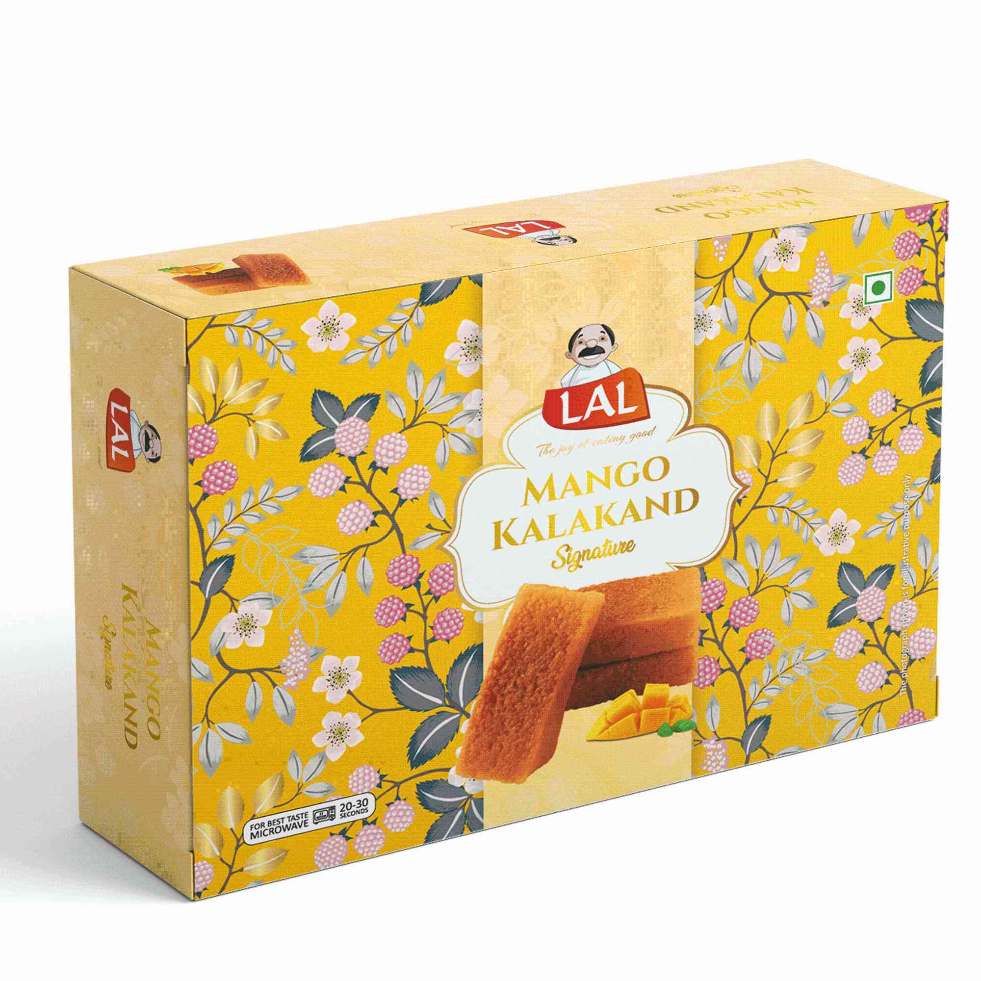 Lal Sweets Mango Kalakand Signature - 400g