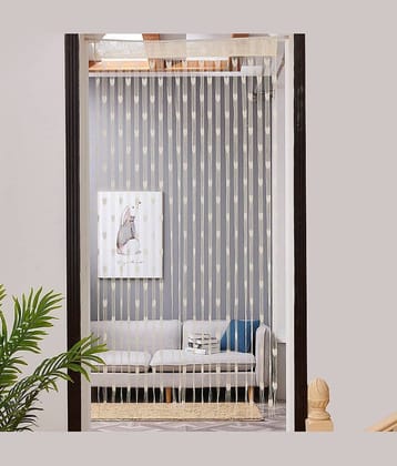 YUTIRITI Set of 2 Door Heart String Curtain