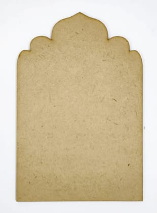 Brand Zero Plain MDF Diy Jharokha Base - Single Base Layer - Design BZJSBL10010 - Select Your Preference Of Size & Thickness