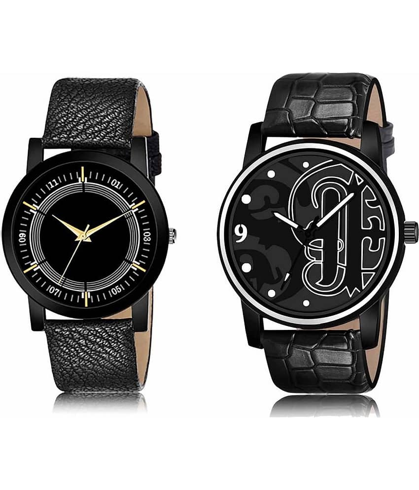 Lorem - Analog Watch Watches Combo For Men and Boys ( Pack of 2 )