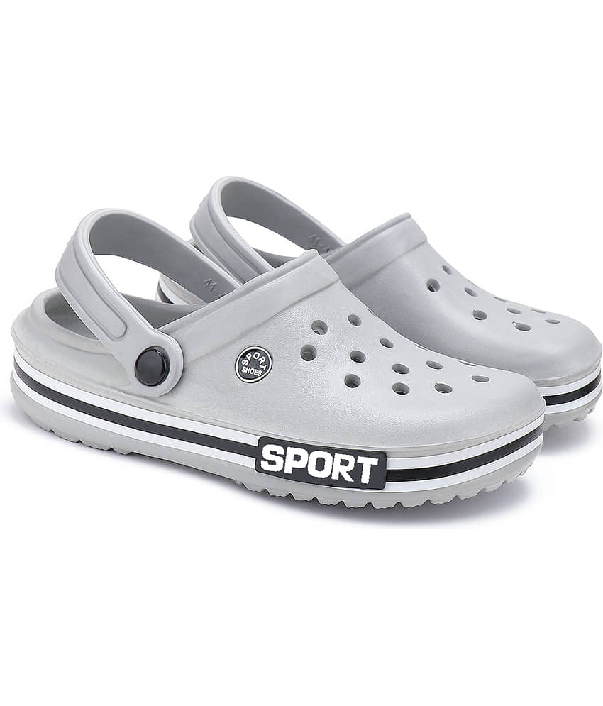 Bersache - Dark Grey Men's Clogs