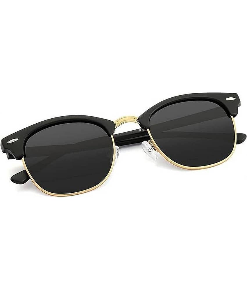 mahek accessories Silver Oval Sunglasses ( Pack of 1 )