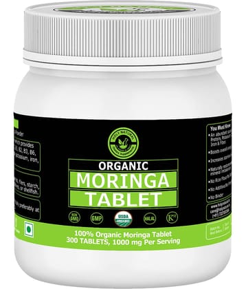 Holy Natural Organic Moringa Tablet - 300 no.s Vitamins Tablets