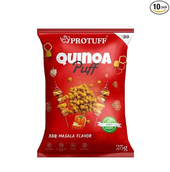 Quinoa Puff- BBQ Masala (Pack of 10)