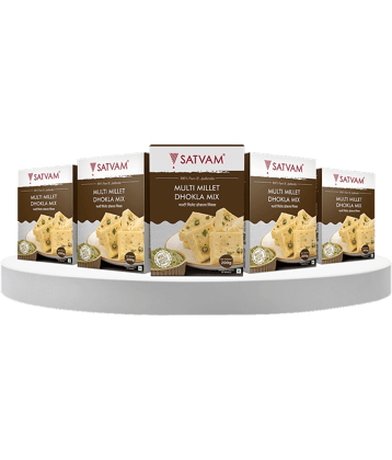 SATVAM Millet Dhokla Instant Mix Instant Mix 1000 gm Pack of 5