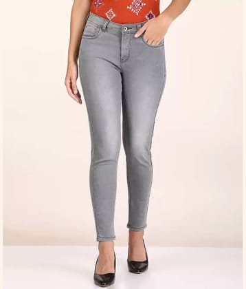 Kashian - Grey Denim Skinny Fit Women's Jeans ( Pack of 1 )