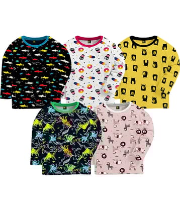 Kuchipoo Pack of 3 Boys Cotton T-Shirt ( Multicolor )