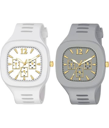 Hala - Multicolor Silicon Analog Men's Watch