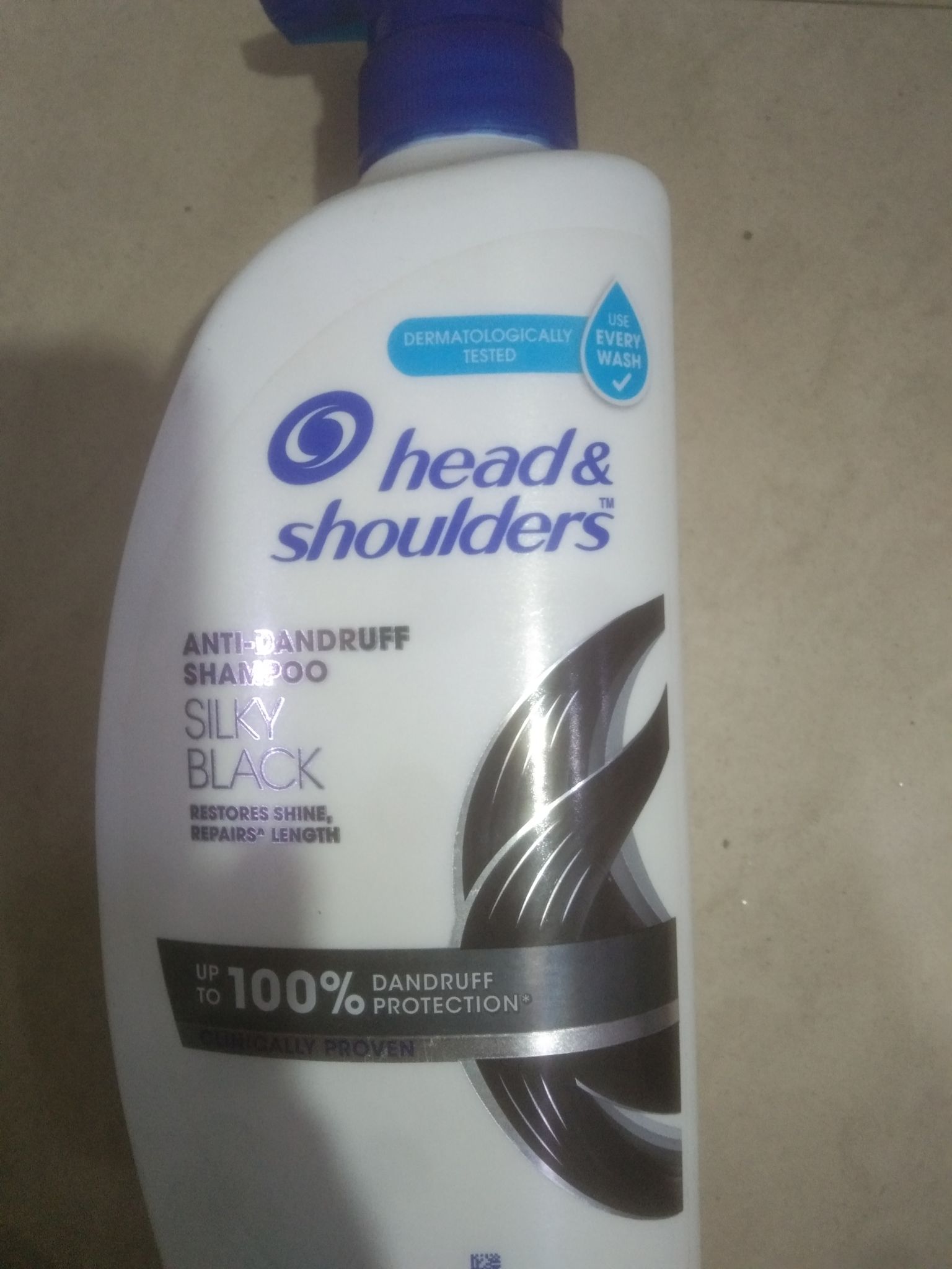 Head & shoulder Anti-dandruff Shampoo Silky Black 