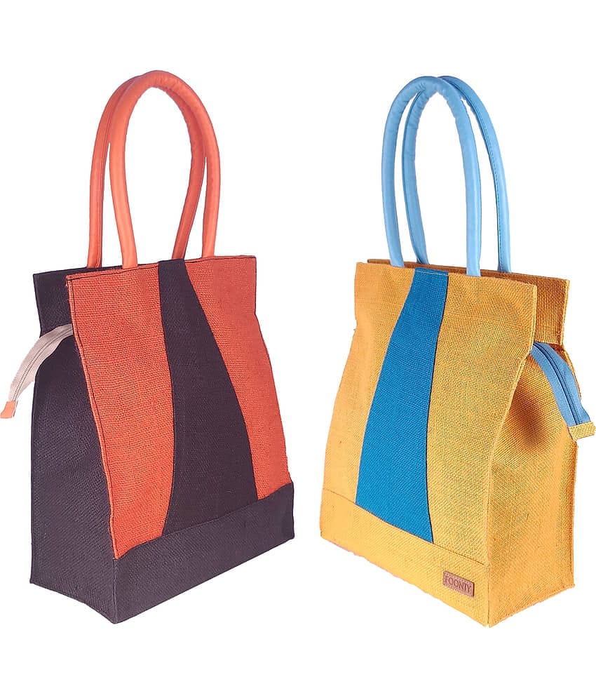 Foonty Multi Lunch Bags - 2 Pcs
