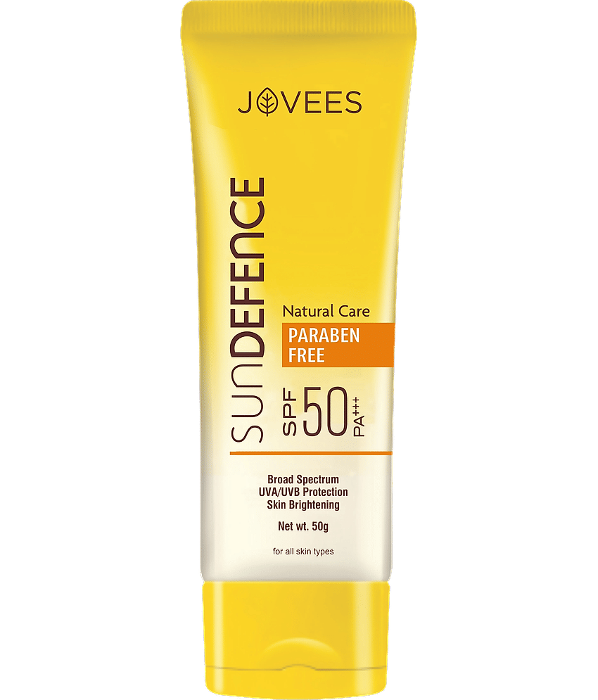 Jovees Herbal Sun Defence Cream SPF 50 Broad Spectrum PA+++ For All Skin Types, 50gm (Pack of 1)