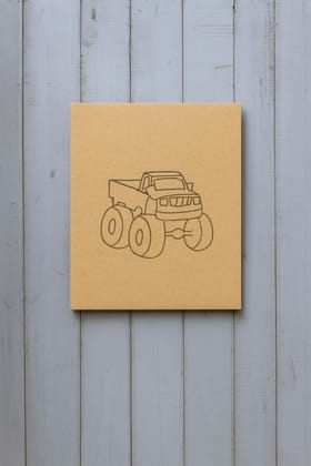 Dbeautify's DIY Traditional Painting – Monster Truck