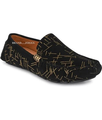 FOGGY - Black Men's Slip on loafers