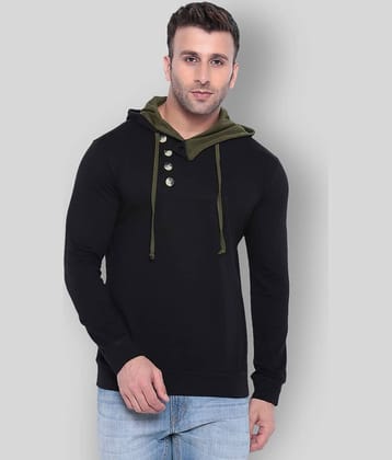 Gritstones Pack of 1 Cotton Blend Regular Fit Men's T-Shirt ( Black )