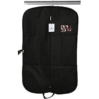 Coat Cover Transparent Protective Garment Bag for Suits, Jackets, and Coats with Zipper Closure