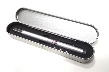 AABHA 5 In 1 Multipurpose Antenna Pen With Torch, Laser, Pointer, Magnet, And Pen - A Perfect Corporate Gift (Gift Box) (Cells Included) AABHA 5 In 1 Multipurpose Antenna Pen With Torch, Laser, Pointer, Magnet, And Pen - A Perfect Corporate Gift (Gift Box) (Cells Included)