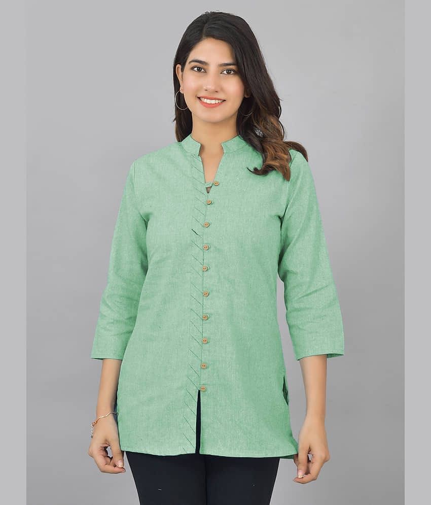 Cotton Blend Short Kurti For Women (Pack of 1)