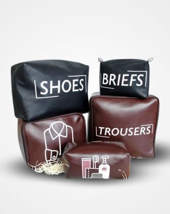 Essentials travel packing cubes of 5