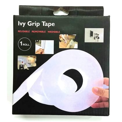 LA'FORTE Double Sided Strong Adhesive Ivy Grip Tape 02 Rolls 3 Mtr each