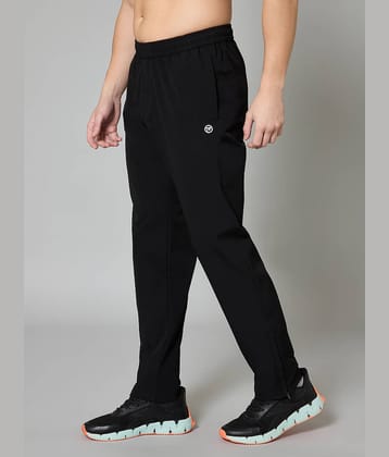 Turnfit Black Polyester Men's Sports Trackpants ( Pack of 1 )
