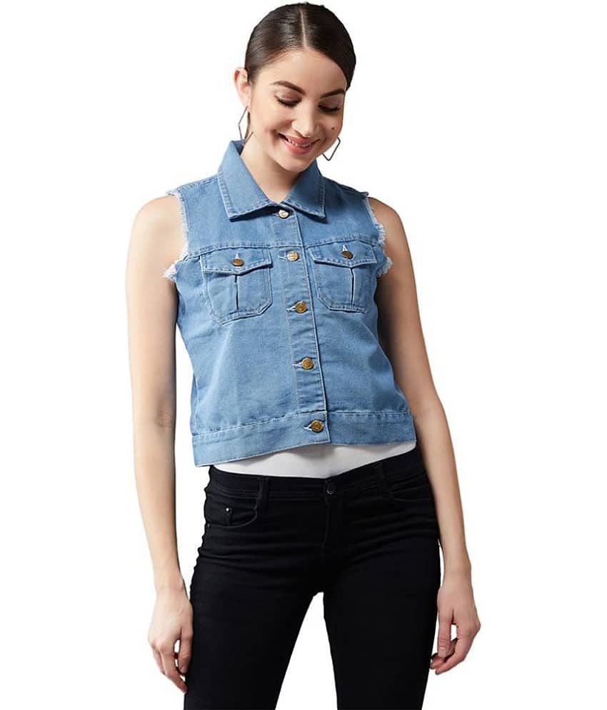 Dolce Crudo Cotton Blue Jackets