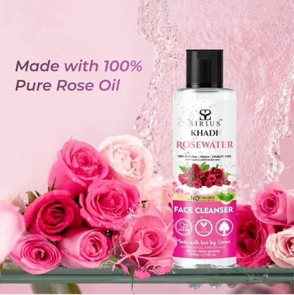 RKG SIRIUS PURE ROSE WATER FACE TONER | PH BALANCED MOISTURIZE SKIN GULAB JAL PACK OF 2- MEN & WOMEN  (420 ML)