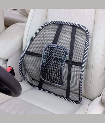 SKYVILLA Accu Pressure Bead Back / Lumbar Support Single Black