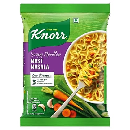 Knorr Mast Masala Soupy Noodles, 70 g