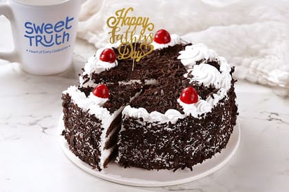 Black Forest Cake (Half Kg) (Eggless)