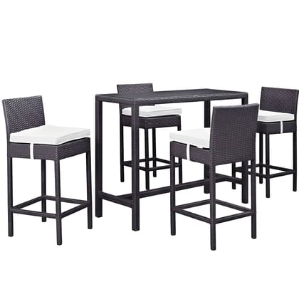 Patio Bar Chairs and Table Set For Outdoor, Garden, Living Room