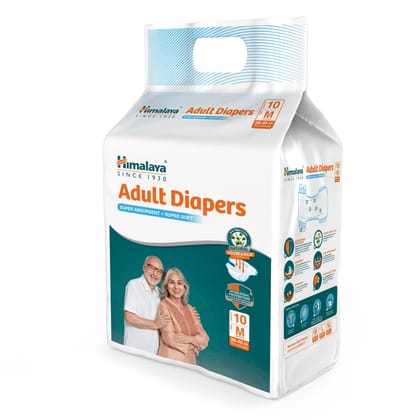 Himalaya Adult Diapers 10 no.s