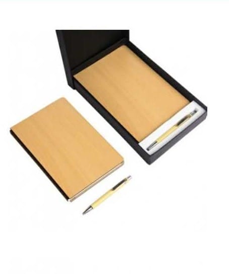 Woody 2 in 1 Pen and Diary Set Ek35214