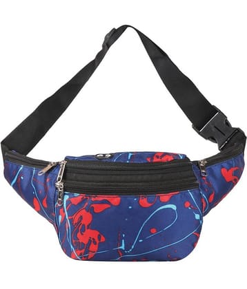 Nice Purse Polyester Purple Waist Pouch