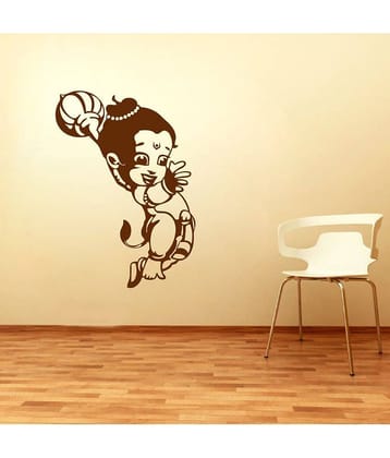 Decor Villa Bal Hanuman PVC Wall Stickers