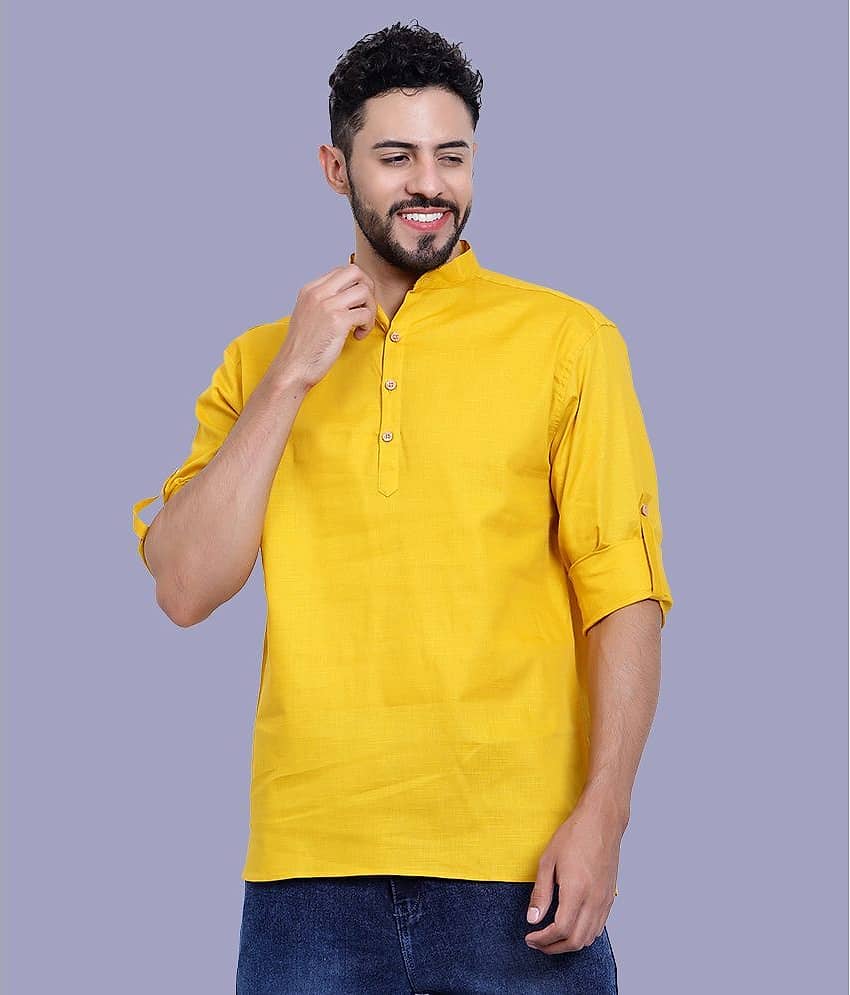 TrendiVastra - White 100% Cotton Slim Fit Men's Casual Shirt ( Pack of 1 )