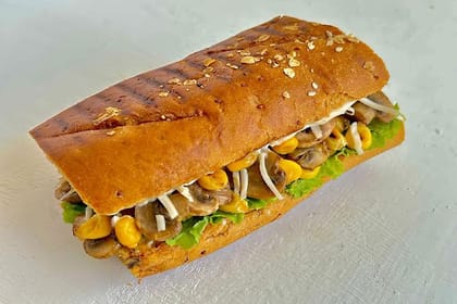 Mushroom Corn Cheese Multigrain Sub