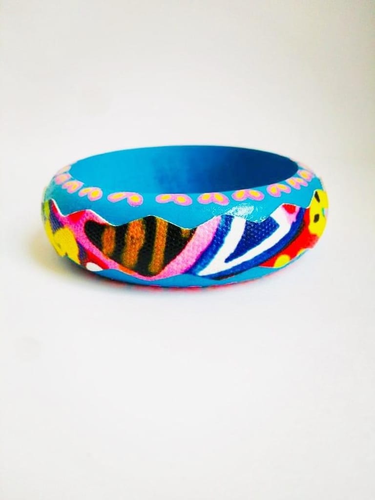 A Quirky Affair - Lively Blue Bangle